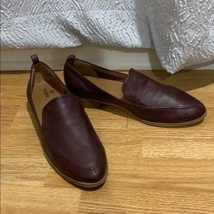 Susina Kellen oxblood loafers